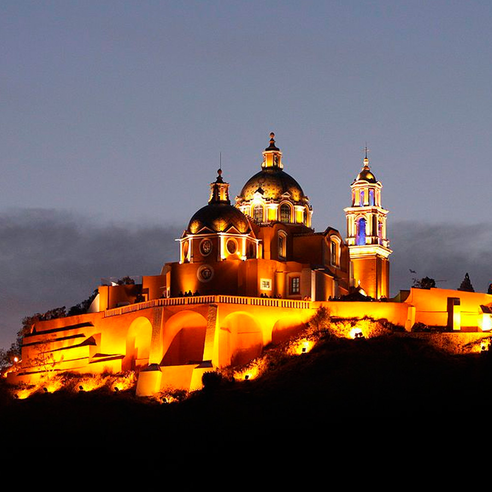 Iglesia en Cholula